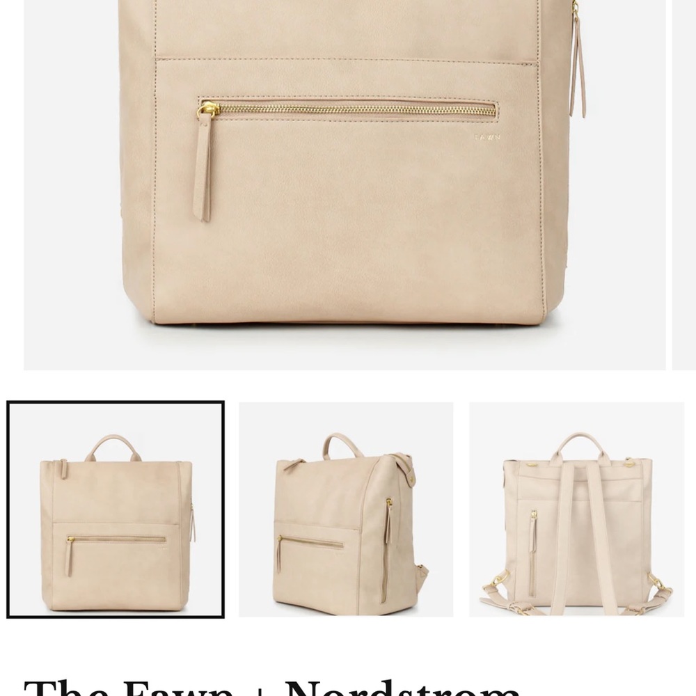 Fawn Design Baby Bag - Cream